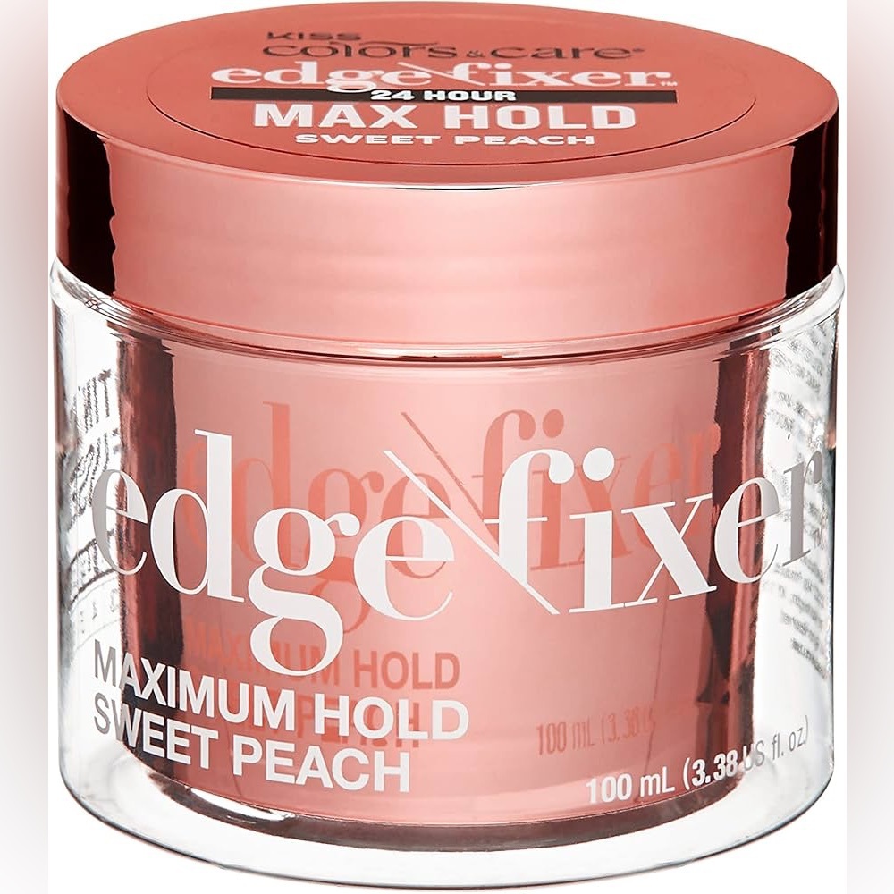 KISS COLORS & CARE Maximum Hold Edge Fixer 🍑 ‘Sweet Peach’